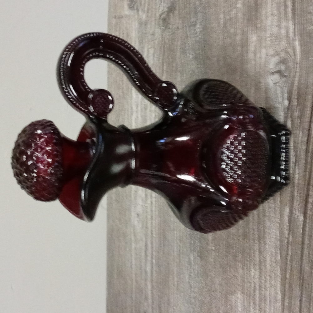 VTG Avon Red Ruby Decante
